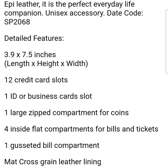 Louis Vuitton Brazza Wallet Epi Black Unisex - Picture 15 of 15